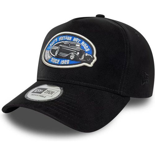 Casquette 9FORTY E-Frame New Era Moto Patch PU Noir unisex - New Era Cap - Modalova
