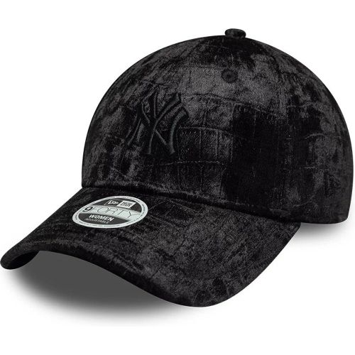 Casquette Femme 9FORTY New York Yankees MLB Patterned Velours Noir unisex - New Era Cap - Modalova