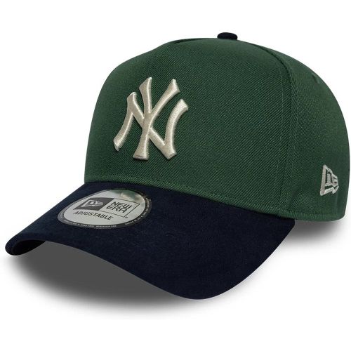 Casquette 9FORTY E-Frame New York Yankees MLB Suede Visor Vert foncé unisex - New Era Cap - Modalova