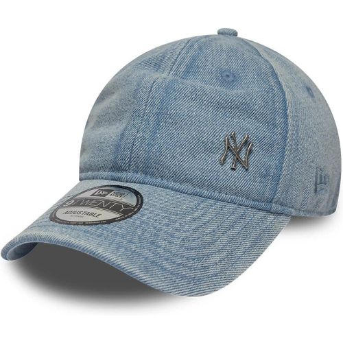 Casquette 9TWENTY New York Yankees MLB Washed Denim Bleu pastel unisex - New Era Cap - Modalova