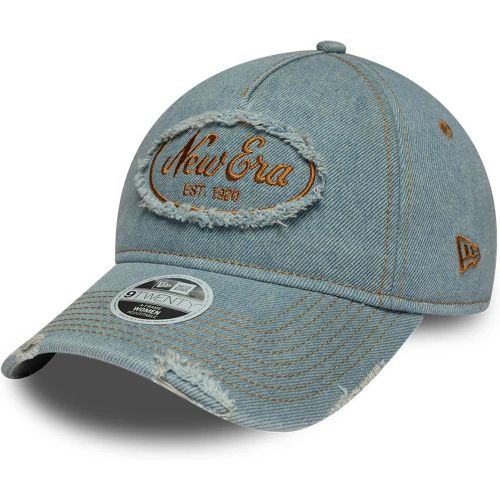 Casquette Femme 9TWENTY A-Frame New Era Distress Bleu pastel unisex - New Era Cap - Modalova