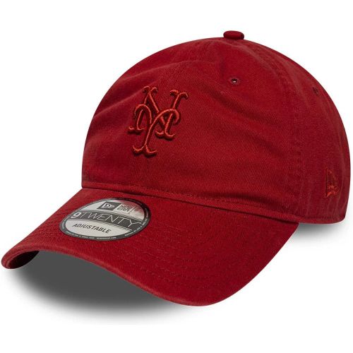 Casquette 9TWENTY New York Mets MLB Washed Mini Logo Rouge foncé unisex - New Era Cap - Modalova