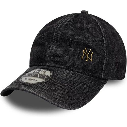 Casquette 9TWENTY New York Yankees MLB Washed Denim Noir unisex - New Era Cap - Modalova