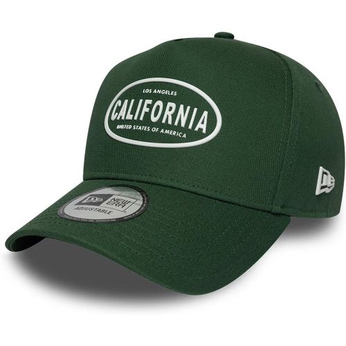 Casquette 9FORTY E-Frame New Era Rubber Logo Vert foncé unisex - New Era Cap - Modalova