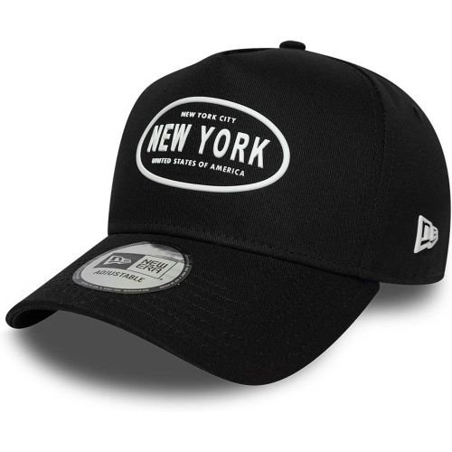 Casquette 9FORTY E-Frame New Era Rubber Logo Noir unisex - New Era Cap - Modalova