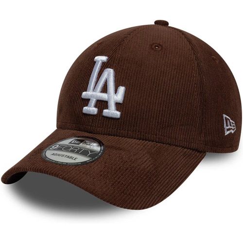 Casquette 9FORTY LA Dodgers MLB Cord Marron unisex - New Era Cap - Modalova