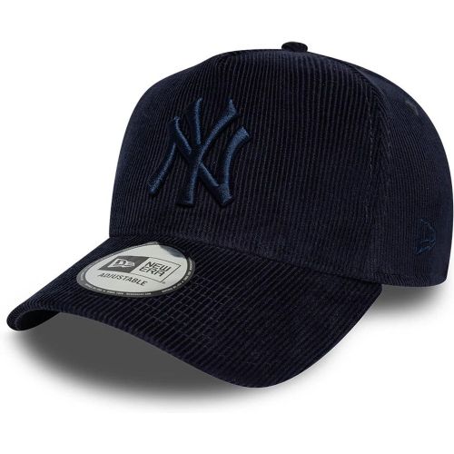 Casquette 9FORTY E-Frame New York Yankees MLB Cord Bleu Marine unisex - New Era Cap - Modalova