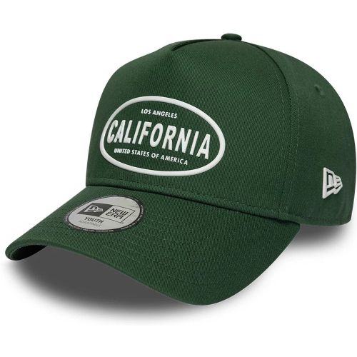 Casquette Enfant 9FORTY E-Frame New Era Rubber Vert Foncé unisex - New Era Cap - Modalova