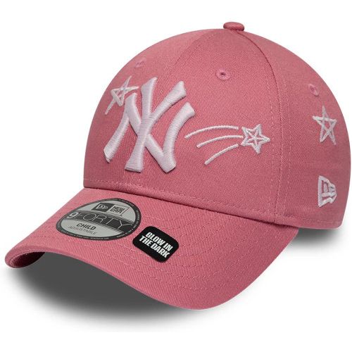 Casquette Enfant 9FORTY New York Yankees Space Glow In The Dark Rose unisex - New Era Cap - Modalova