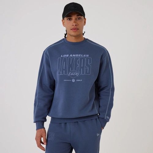 Pull LA Lakers NBA Graphic Bleu foncé unisex - New Era Cap - Modalova