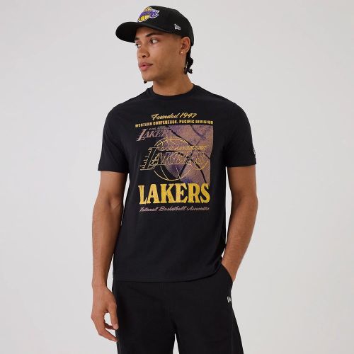 T-shirt LA Lakers NBA Graphic Noir unisex - New Era Cap - Modalova