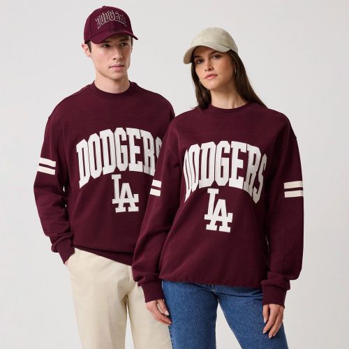 Pull LA Dodgers MLB Arch Graphic Violet foncé unisex - New Era Cap - Modalova