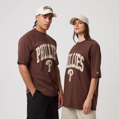 T-sirt Oversize Philadelphia Phillies MLB Arch Graphic Marron unisex - New Era Cap - Modalova