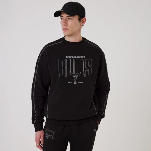 Pull Chicago Bulls NBA Graphic Noir unisex - New Era Cap - Modalova