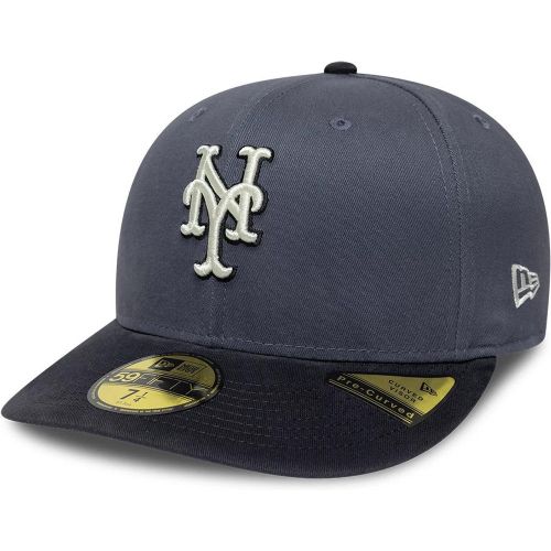 Casquette 59FIFTY Fitted New York Mets MLB Gris Foncé unisex - New Era Cap - Modalova