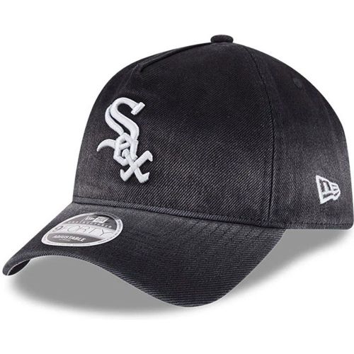 Casquette 9FORTY A-Frame Jean Délavé Chicago White Sox MLB Noir unisex - New Era Cap - Modalova