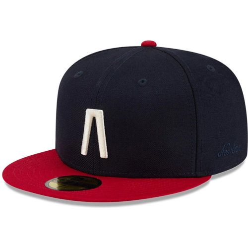 Casquette 59FIFTY Fitted Fear Of God X MLB Logo Bleu Marine unisex - New Era Cap - Modalova