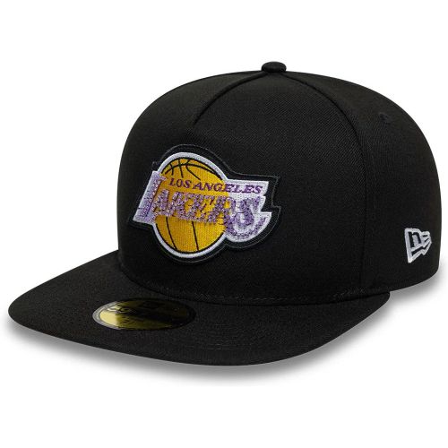 Casquette 59FIFTY A-Frame Fitted Bead LA Lakers NBA Noir unisex - New Era Cap - Modalova