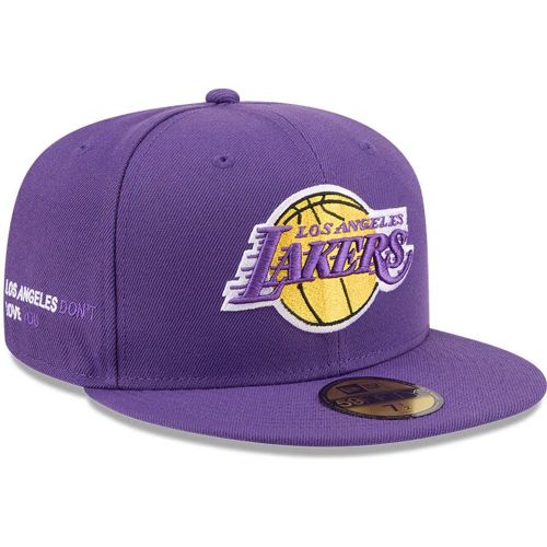 Casquette 59FIFTY Fitted LA Lakers NBA x J-FROST Violet unisex - New Era Cap - Modalova