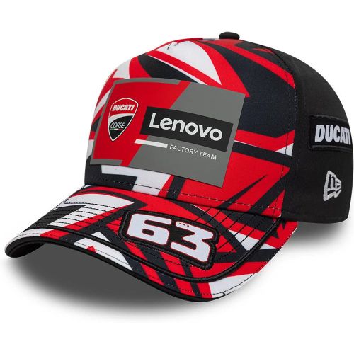 Casquette 9FORTY E-Frame Ducati Francesco Bagnaia Misano Race Noir unisex - New Era Cap - Modalova