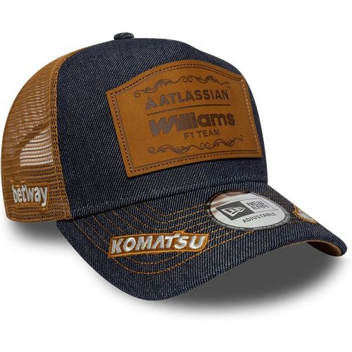 Casquette 9FORTY E-Frame Trucker Williams Carlos Sainz Austin Bleu unisex - New Era Cap - Modalova