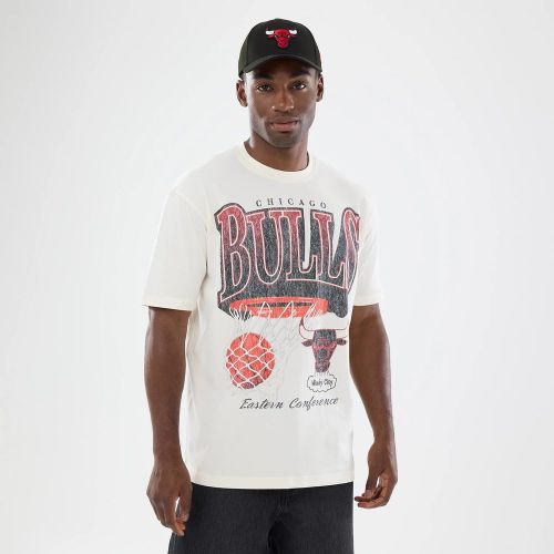 T-shirt Chicago Bulls NBA Sport Classic Crème unisex - New Era Cap - Modalova