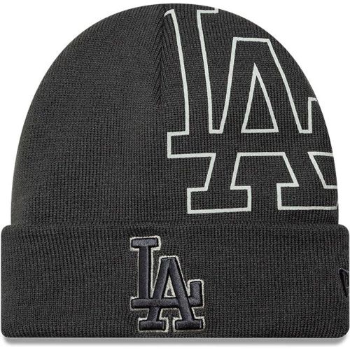 Bonnet Tricoté LA Dodgers MLB Script Anthracite unisex - New Era Cap - Modalova