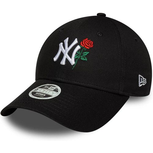 Casquette Femme 9FORTY New York Yankees MLB Floral Icon Noir unisex - New Era Cap - Modalova