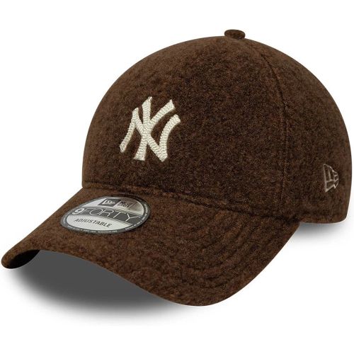 Casquette 9FORTY Adjustable New York Yankees MLB Winter Borg Marron unisex - New Era Cap - Modalova