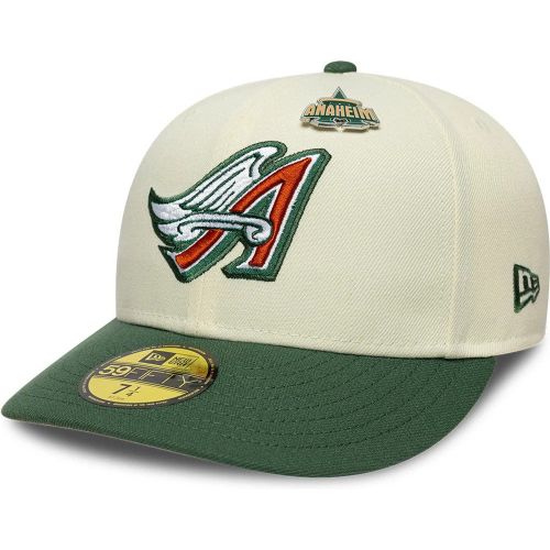 Casquette 59FIFTY Fitted LA Angels MLB Pin Vert Foncé unisex - New Era Cap - Modalova