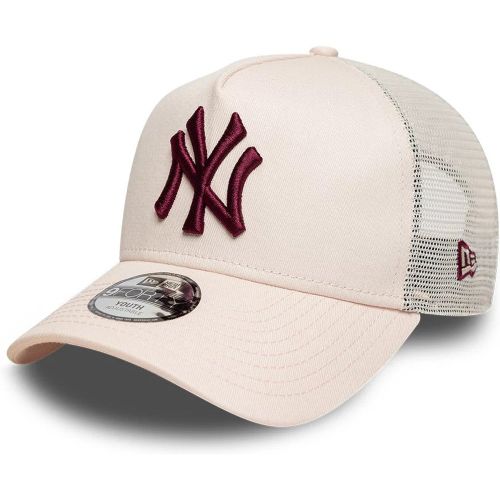 Casquette Enfant 9FORTY A-Frame Trucker New York Yankees Rose pastel unisex - New Era Cap - Modalova