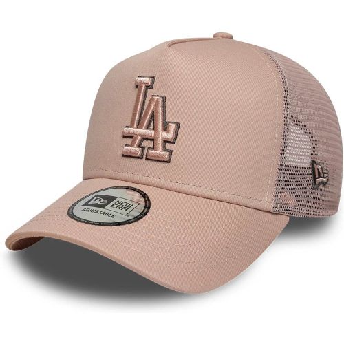 Casquette 9FORTY E-Frame Trucker LA Dodgers MLB Outline Rose Pastel unisex - New Era Cap - Modalova