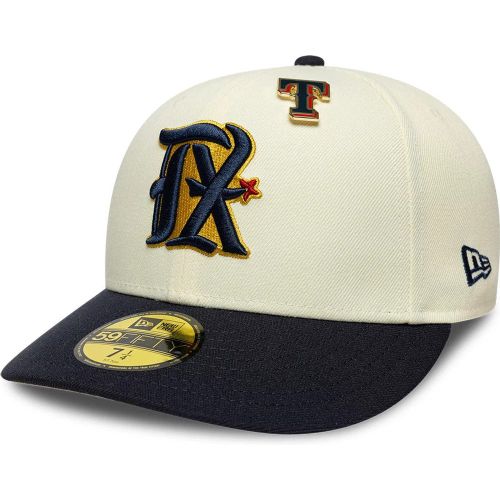 Casquette 59FIFTY Fitted Texas Rangers MLB Pin Bleu marine unisex - New Era Cap - Modalova