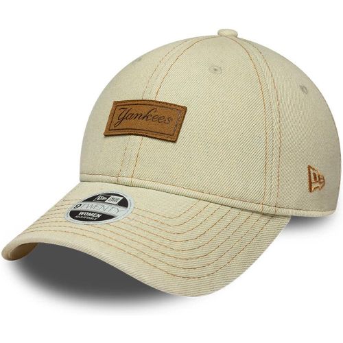Casquette Femme 9TWENTY New York Yankees MLB Denim Crème unisex - New Era Cap - Modalova