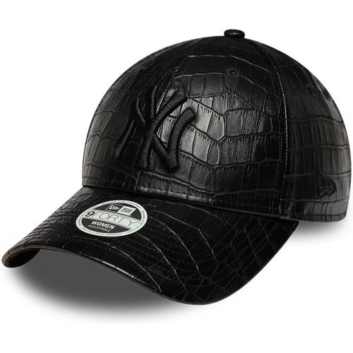 Casquette Femme 9FORTY New York Yankees MLB Pattern PU Noir unisex - New Era Cap - Modalova