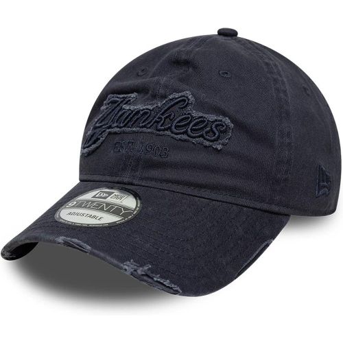 Casquette 9TWENTY New York Yankees MLB Distressed Denim Bleu marine unisex - New Era Cap - Modalova