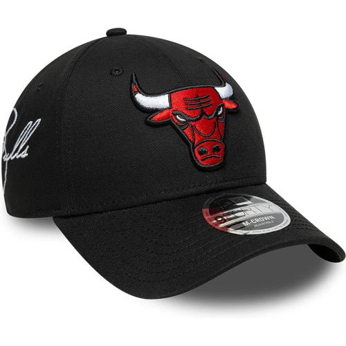 Casquette 9FORTY M-Crown Chicago Bulls NBA Side Script Noir unisex - New Era Cap - Modalova