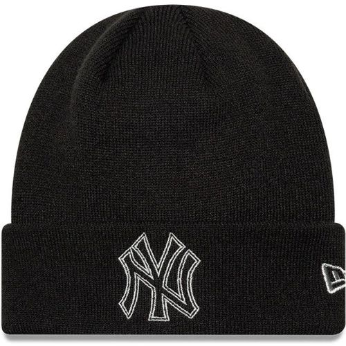 Bonnet New York Yankees MLB Metallic Outline Noir unisex - New Era Cap - Modalova