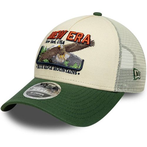 Casquette 9FORTY M-Crown A-Frame Trucker New Era Graphic Crème unisex - New Era Cap - Modalova