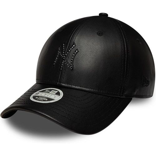 Casquette Femme 9FORTY M-Crown New York Yankees MLB Diamante PU Noir unisex - New Era Cap - Modalova
