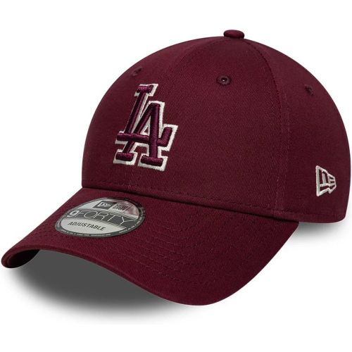 Casquette 9FORTY Adjustable LA Dodgers MLB Team Outline Rouge foncé unisex - New Era Cap - Modalova