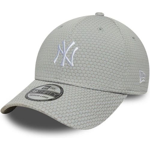 Casquette 39THIRTY Stretch Fit New York Yankees MLB Mesh Gris unisex - New Era Cap - Modalova