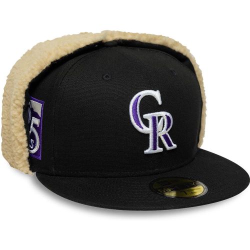 Casquette 59FIFTY Fitted Dogear Colorado Rockies World Series Noir unisex - New Era Cap - Modalova