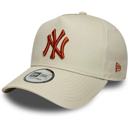 Casquette 9FORTY E-Frame New York Yankees MLB League Essential Crème unisex - New Era Cap - Modalova