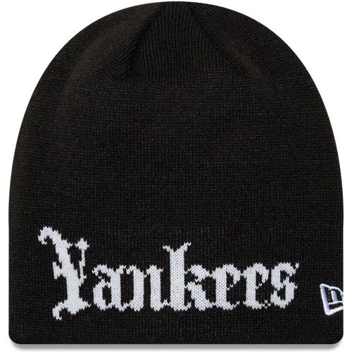 Bonnet New York Yankees MLB Script Noir unisex - New Era Cap - Modalova