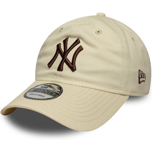 Casquette 9TWENTY New York Yankees MLB League Essential Crème unisex - New Era Cap - Modalova