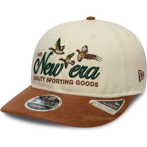 Casquette 9FIFTY Retro Crown New Era Suede Crème unisex - New Era Cap - Modalova
