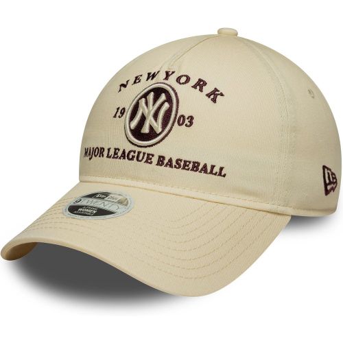 Casquette Femme 9TWENTY A-Frame New York Yankees MLB Crème unisex - New Era Cap - Modalova