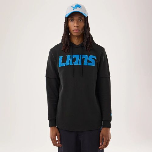 Sweat à Capuche Sideline 2026 Detroit Lions NFL Noir unisex - New Era Cap - Modalova