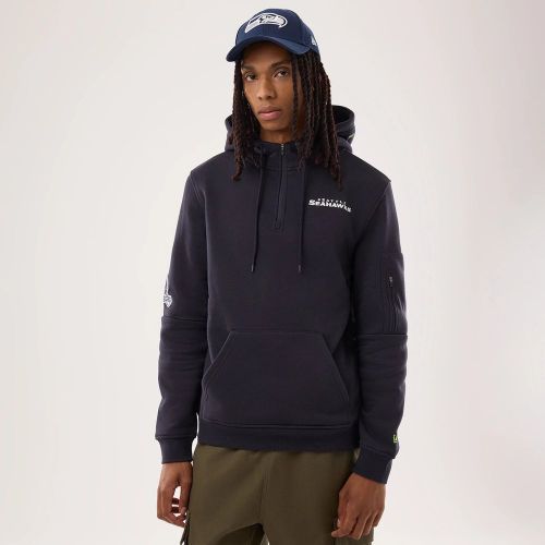 Sweat à Capuche Sideline 2026 Seattle Seahawks NFL Bleu Marine unisex - New Era Cap - Modalova